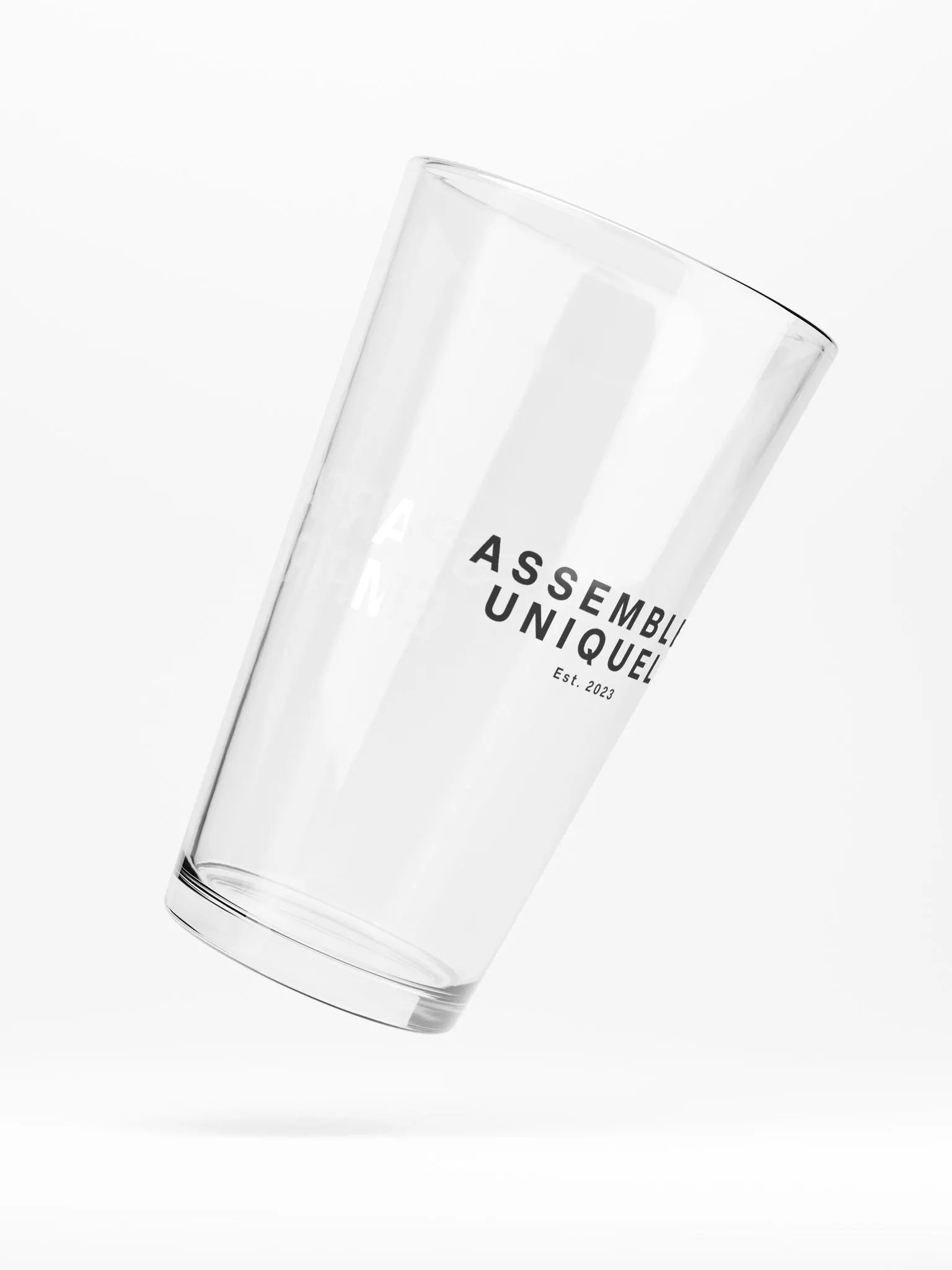 The Emperor's Pint Glass (Black) product image (1)