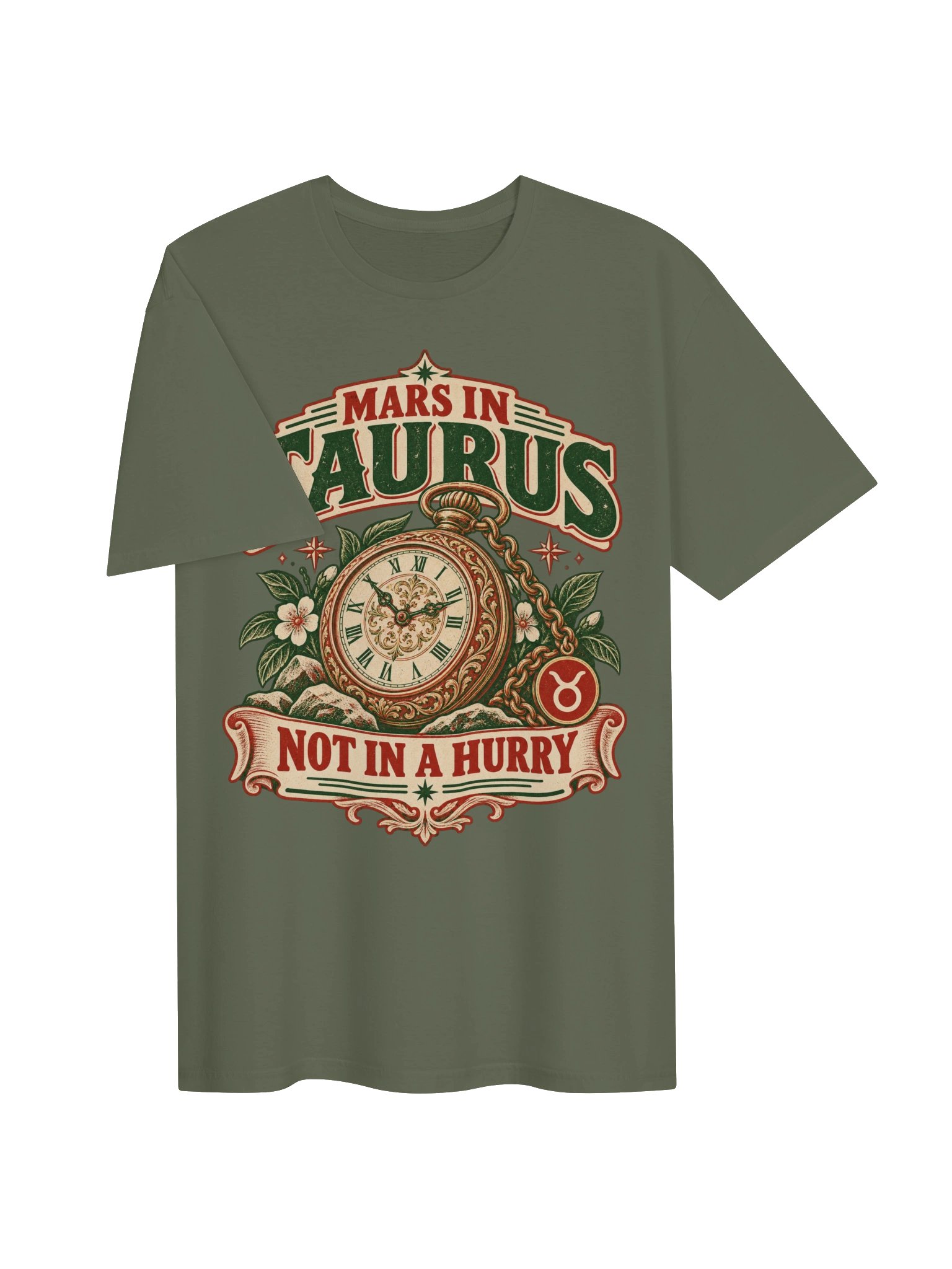 Mars in Taurus Not in a Hurry Tee product image (13)