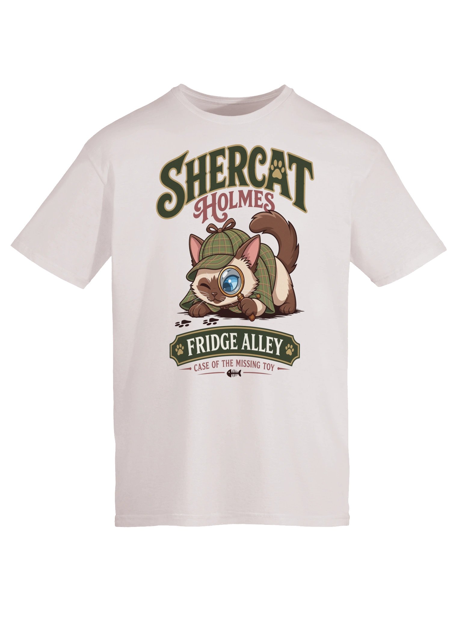 Shercat Holmes Siamese Cat Shirt product image (6)