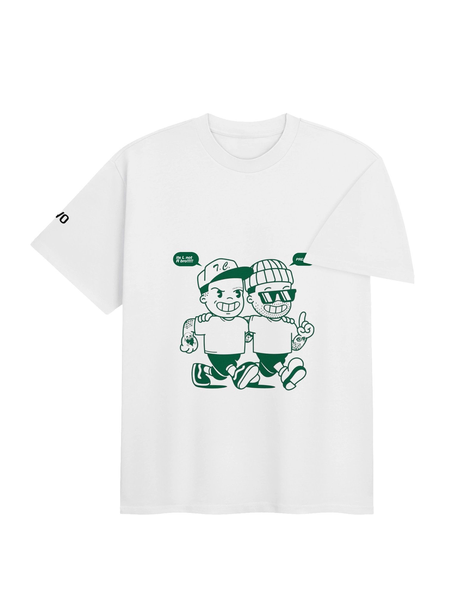 Prease White HeavyT-Shirt (International order) product image (4)