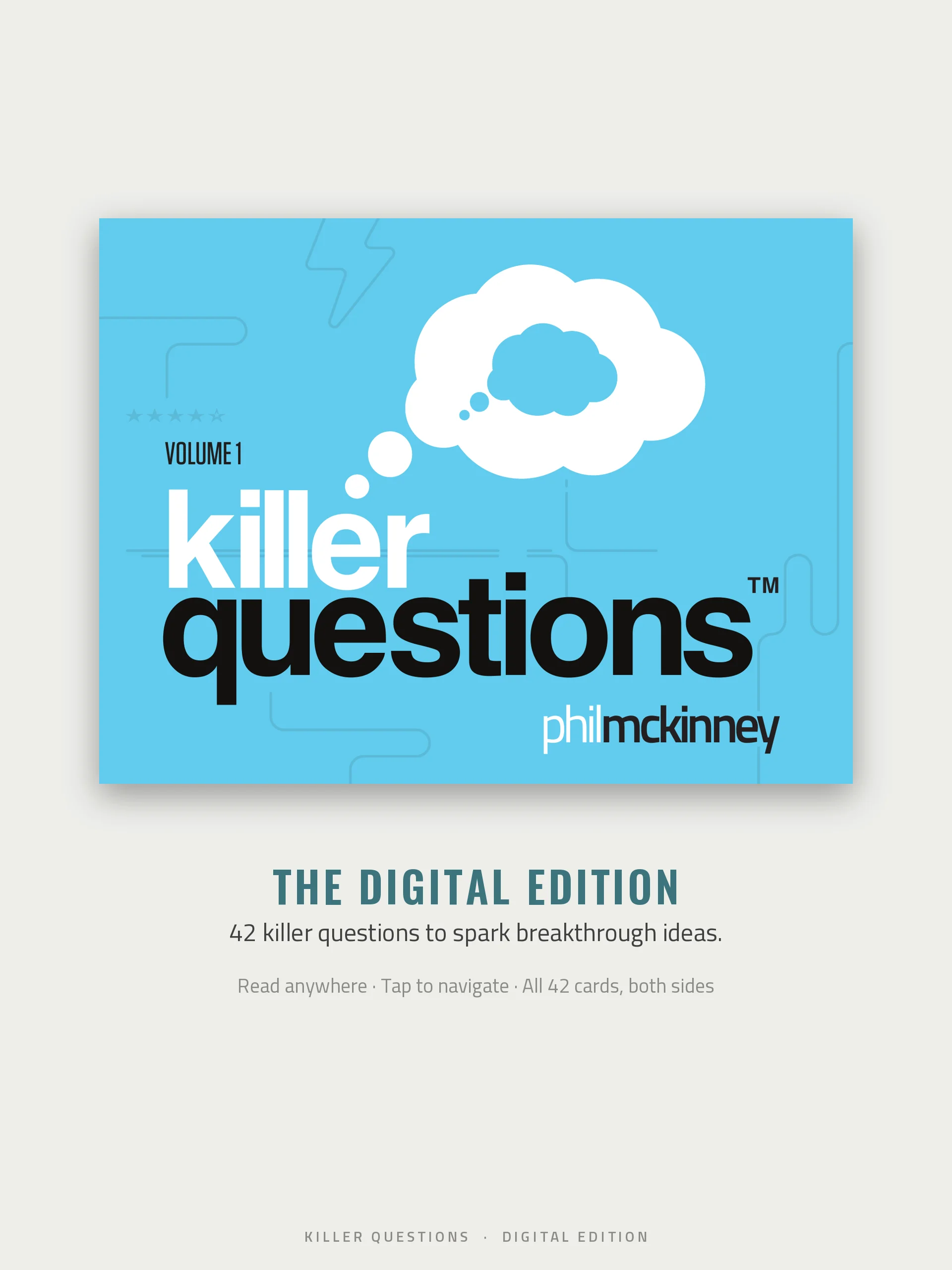 Killer Questions Card Deck — Digital Edition product image (1)