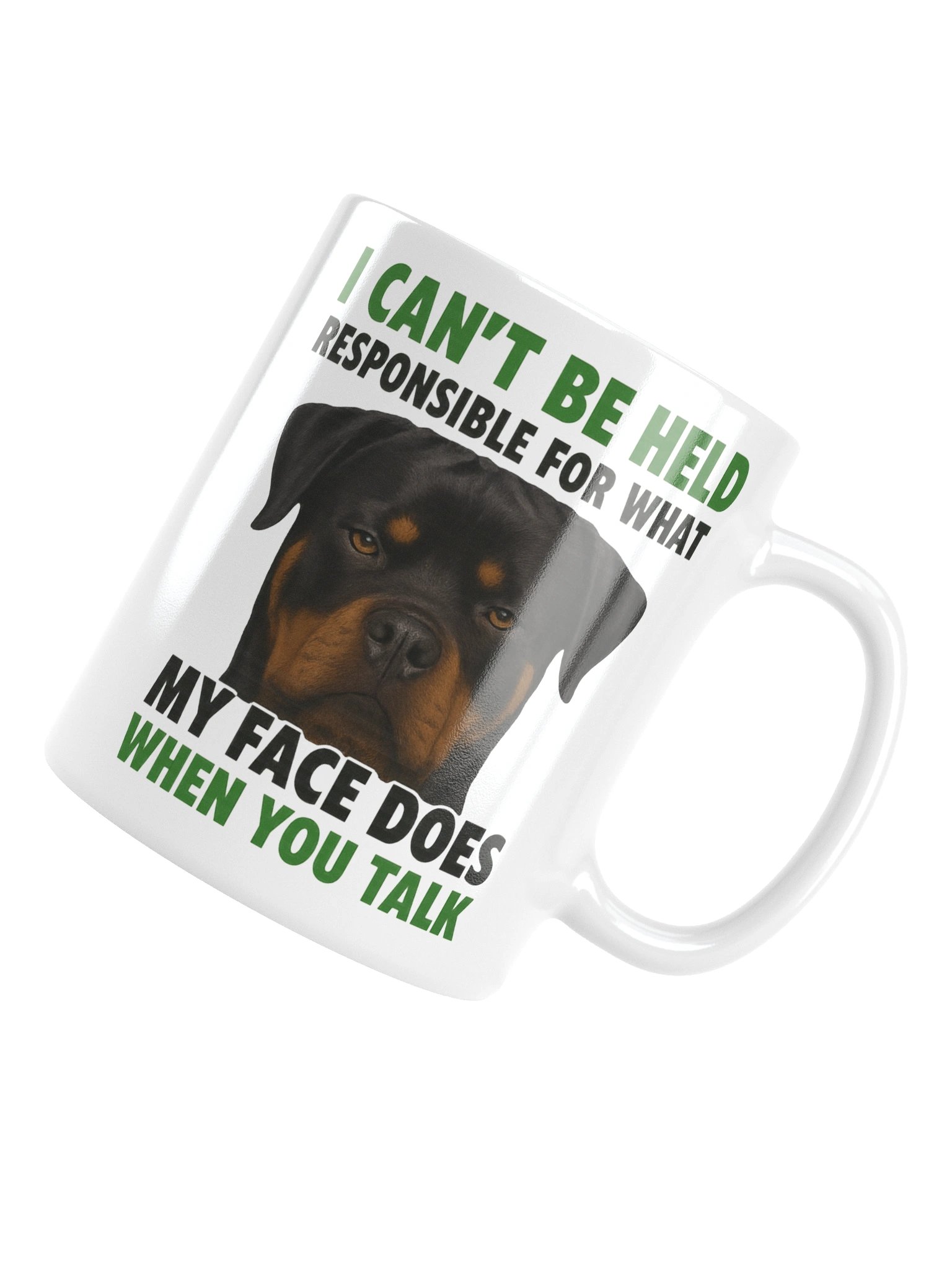 Rottweiler Face Expression Mug product image (14)