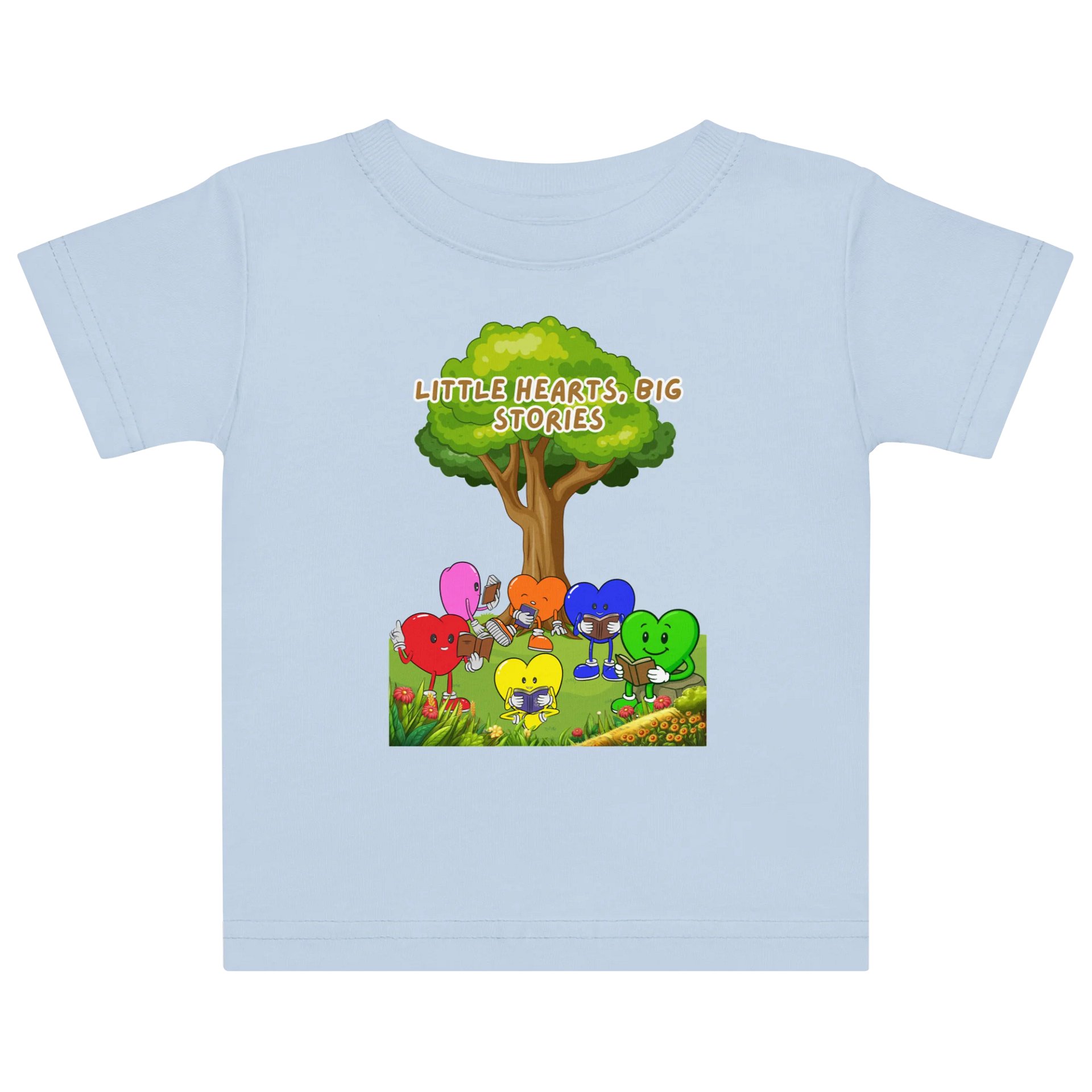 Little Hearts Storytime Baby Tee product image (5)