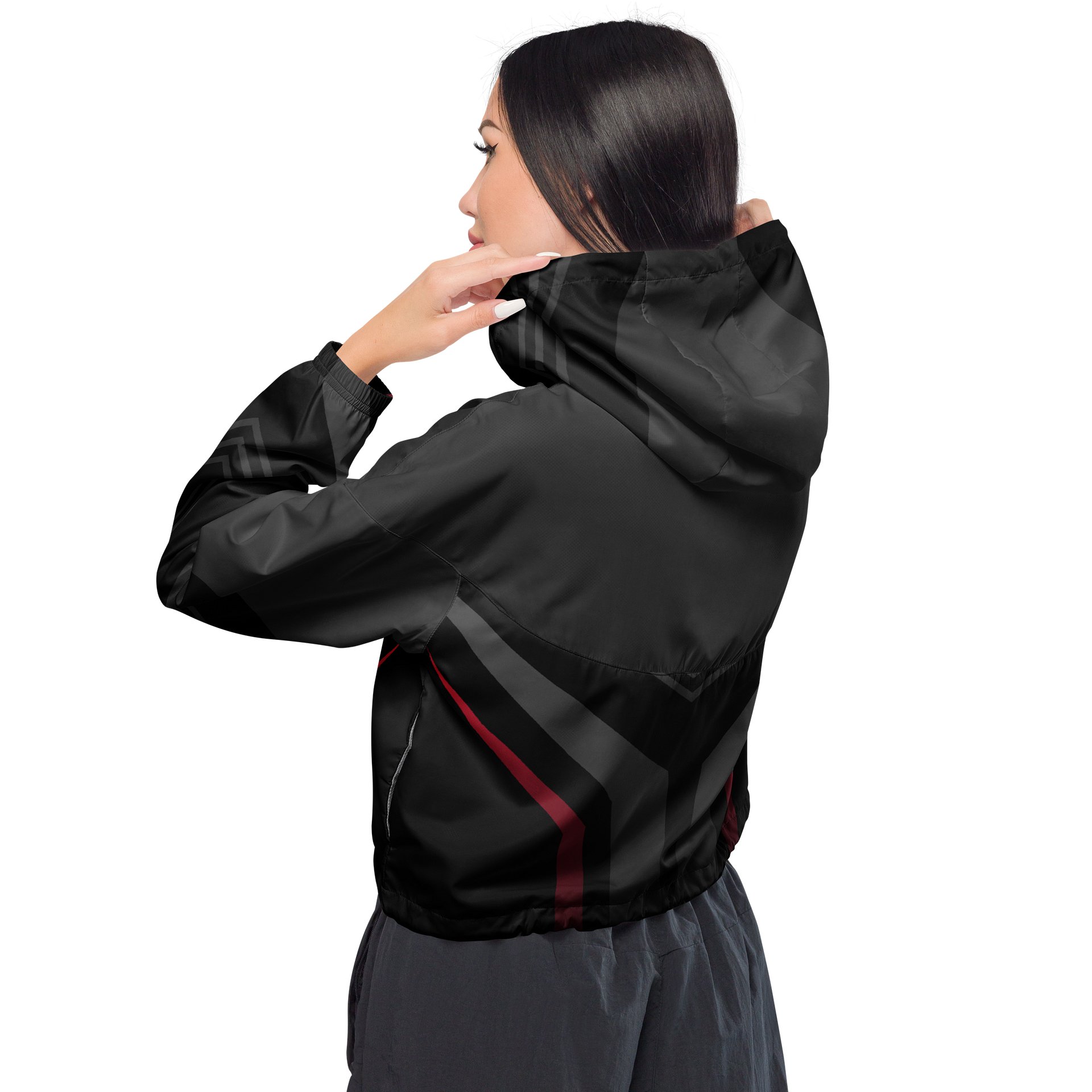 Women's Cropped Windbreaker - Bulvant - L_w5Jat4ScY