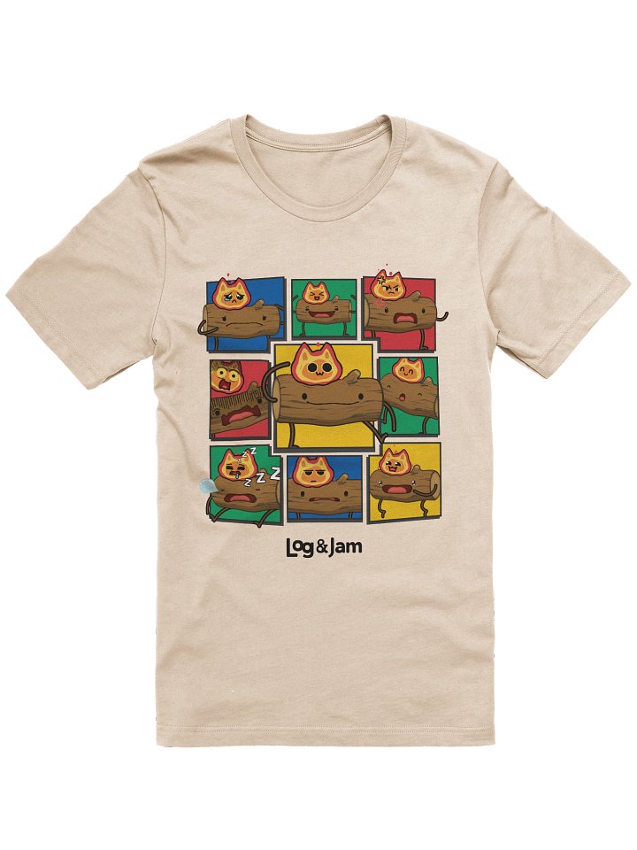 Bunch of Feelings Adult T-Shirt: Log & Jam Edition product image (1)