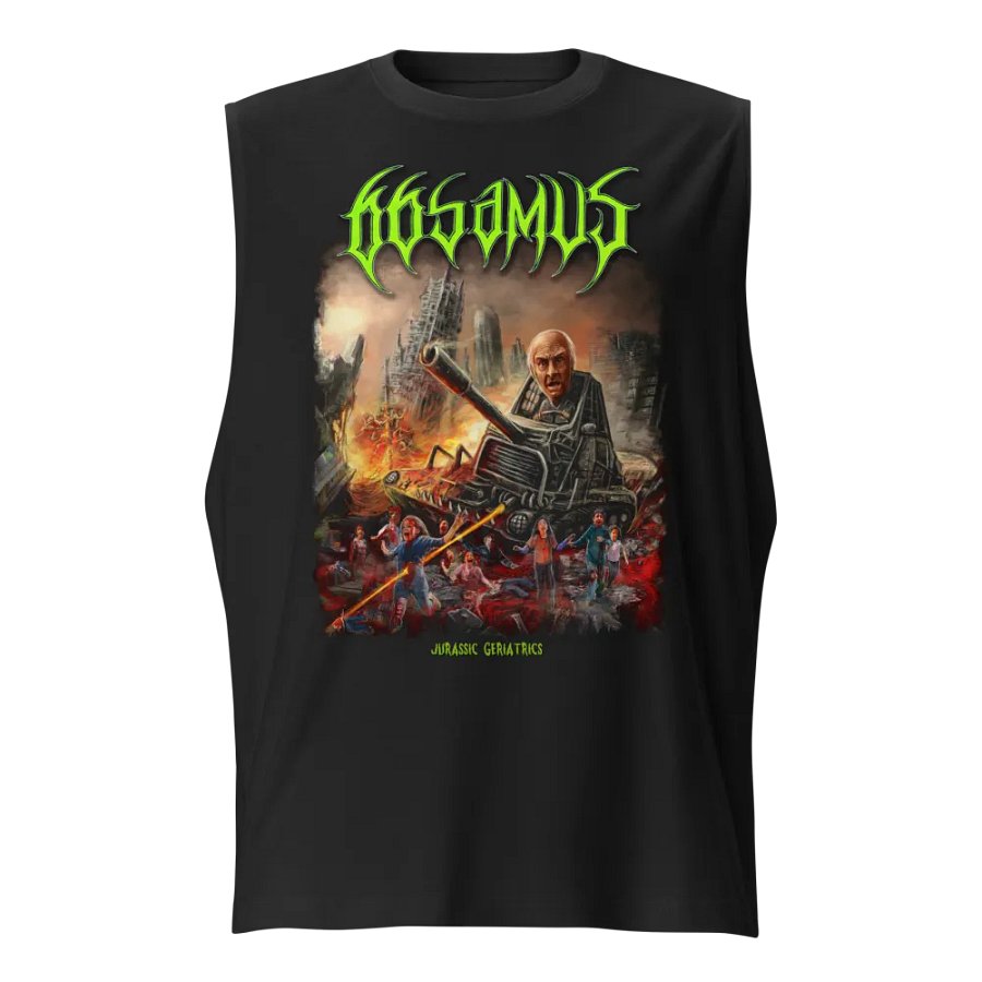 Jurassic Geriatrics muscle tank product image (1)