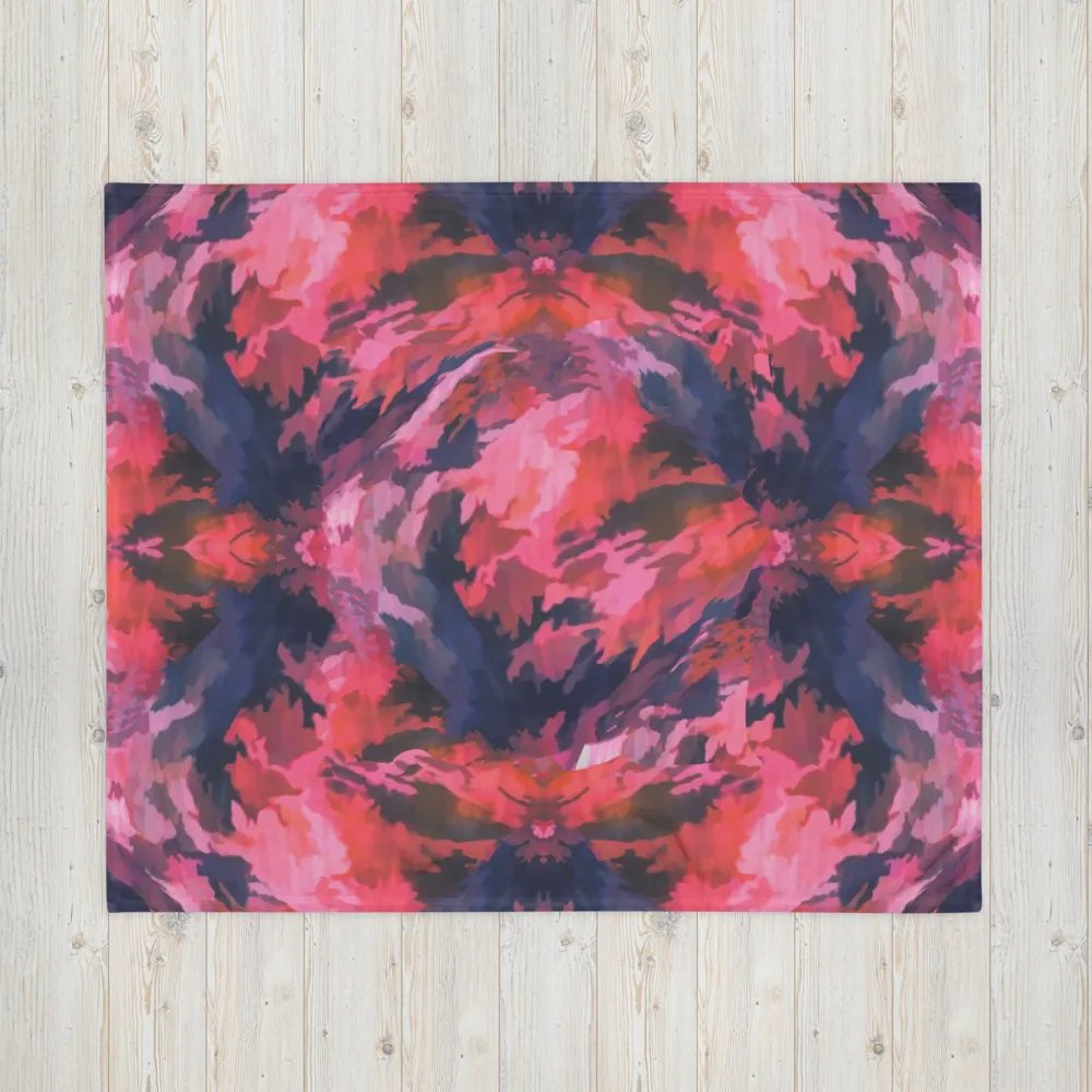 Pink Camo Throw Blanket product image (16)