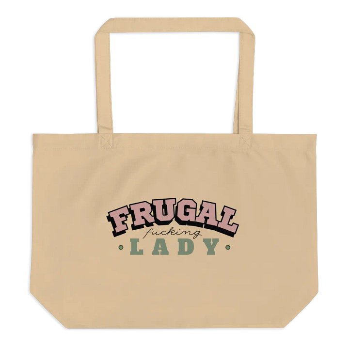 FRUGAL FUCKING LADY TOTE product image (1)