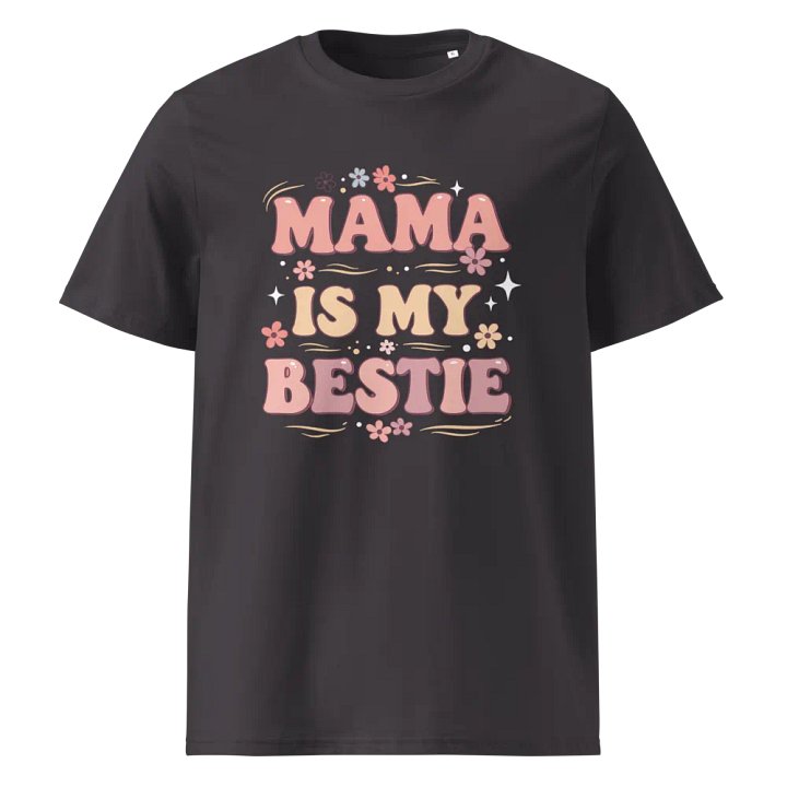 Mama is My Bestie T-Shirt – Retro Groovy Mother’s Day Tee product image (5)
