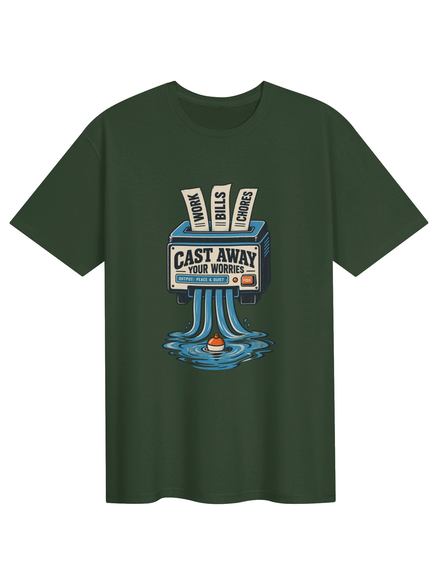Cast Away Your Worries T-Shirt product image (51)