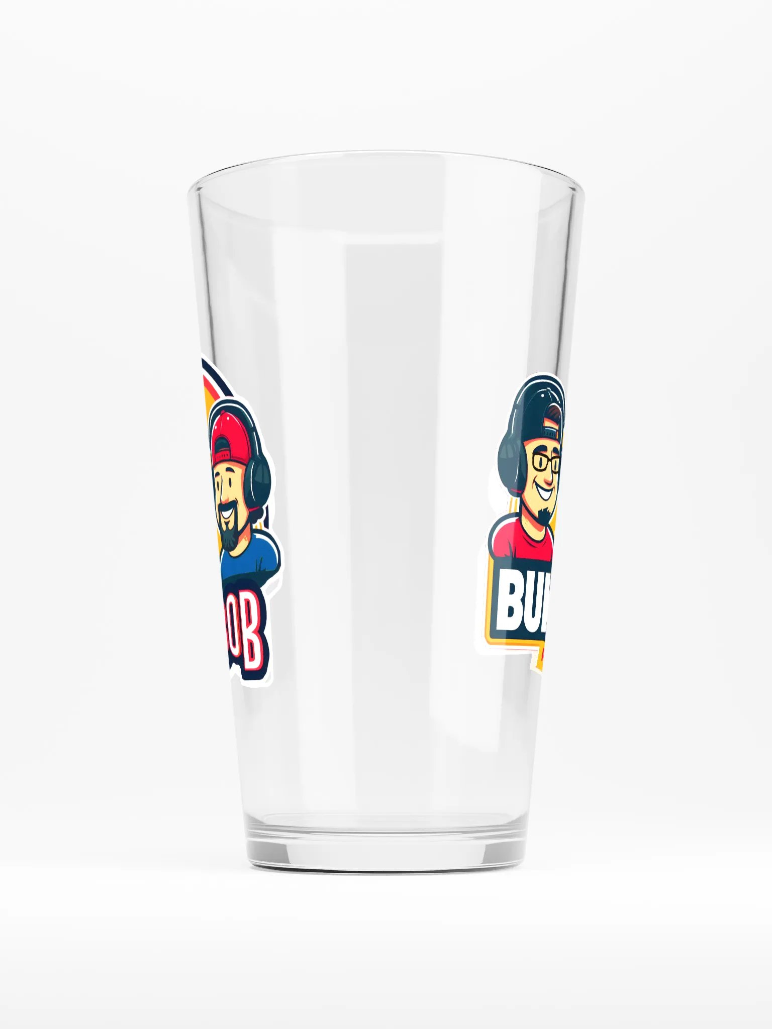 BUK N BOB Podcast Pint Glass Set product image (1)