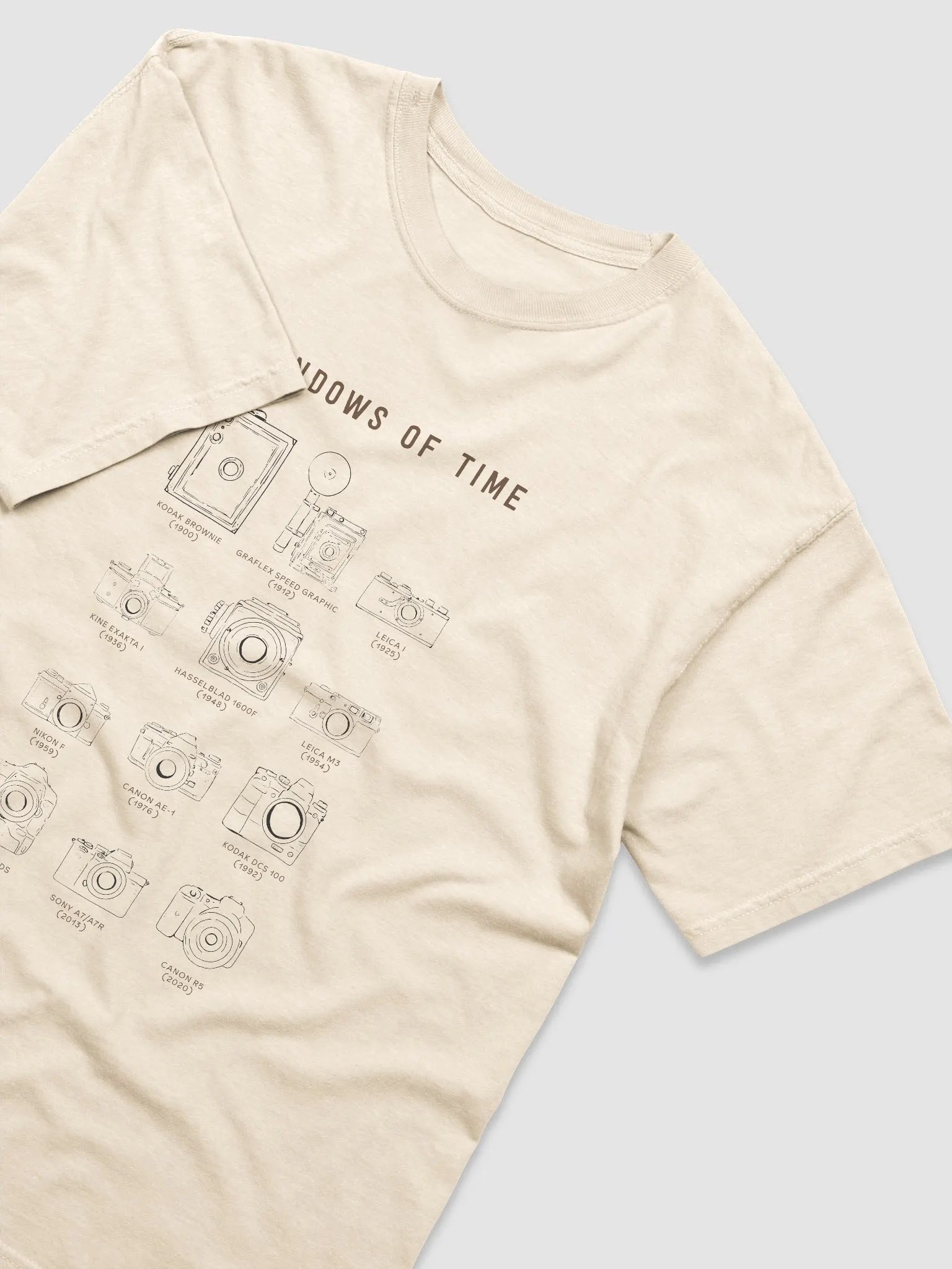 Camera Evolution - T-shirt product image (2)