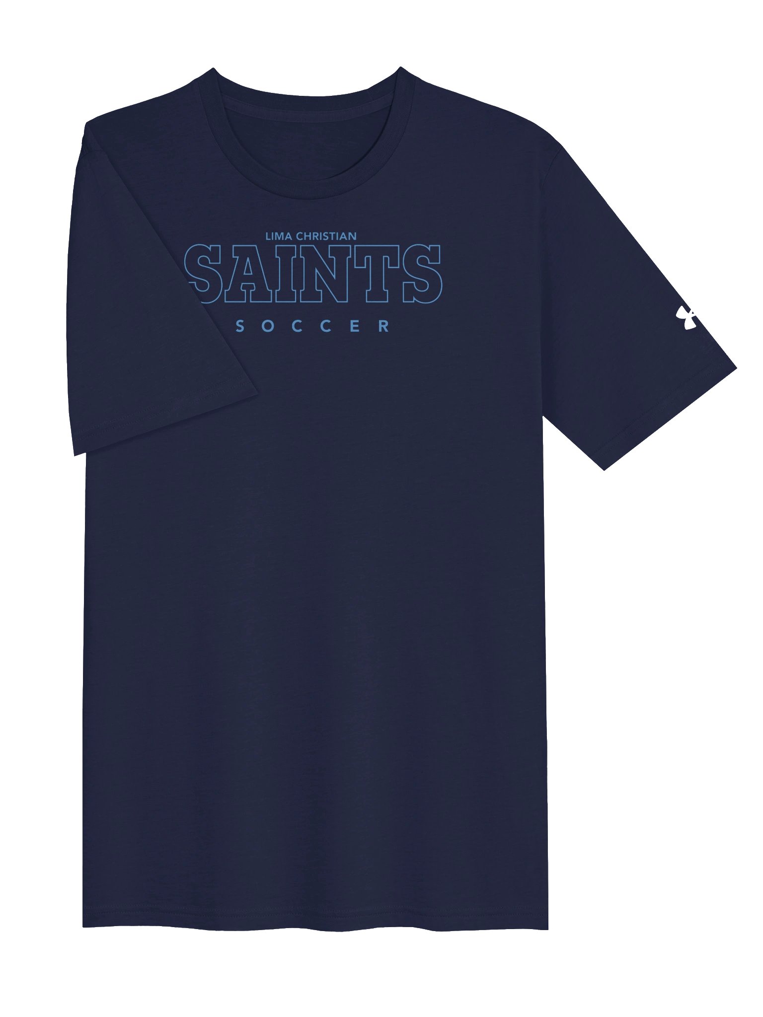 Saints Soccer Athletic Tee product image (3)
