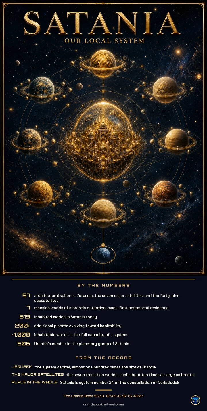 Cosmic Map: Satania, Our Local System (poster) product image (1)