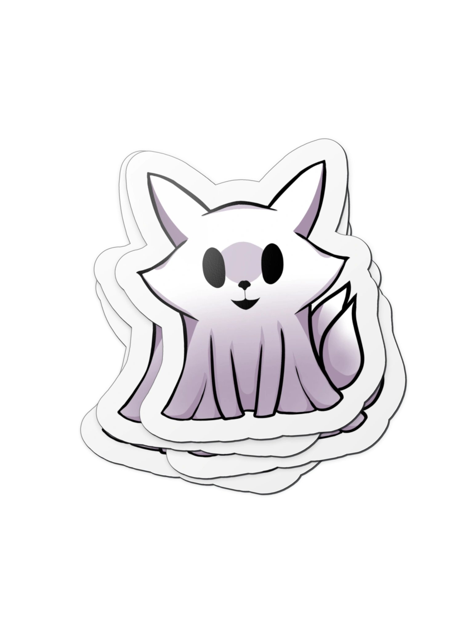 Fox-Ghost Die-Cut Magnet product image (2)