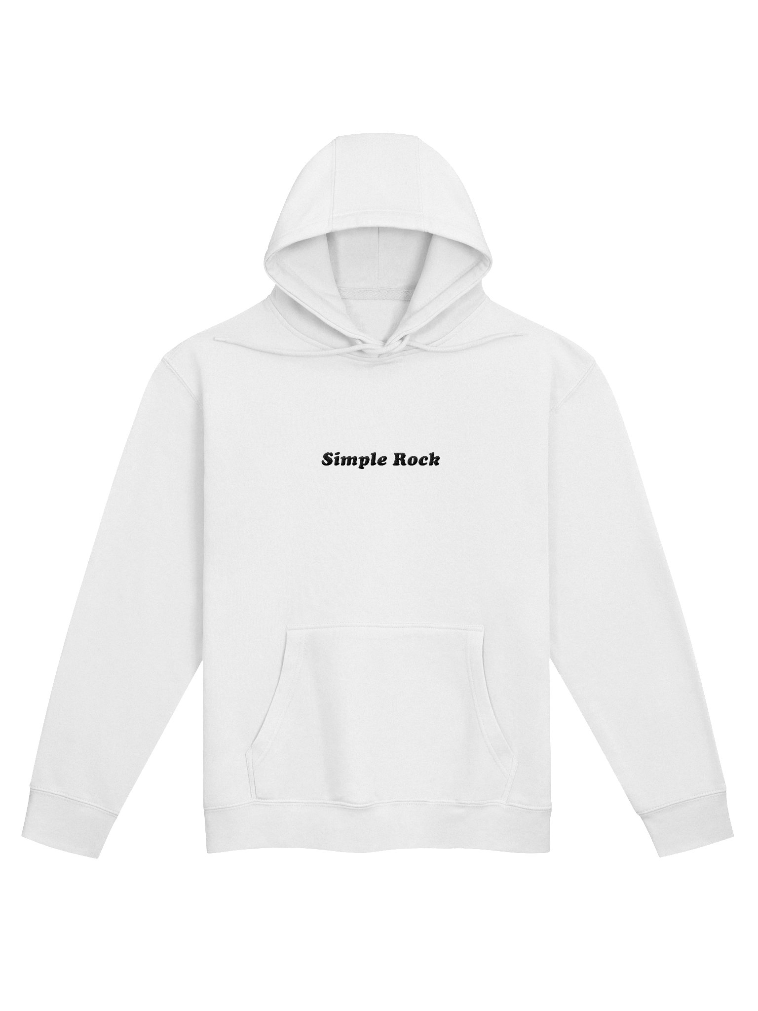 Simple Rock Embroidered Hoodie product image (1)