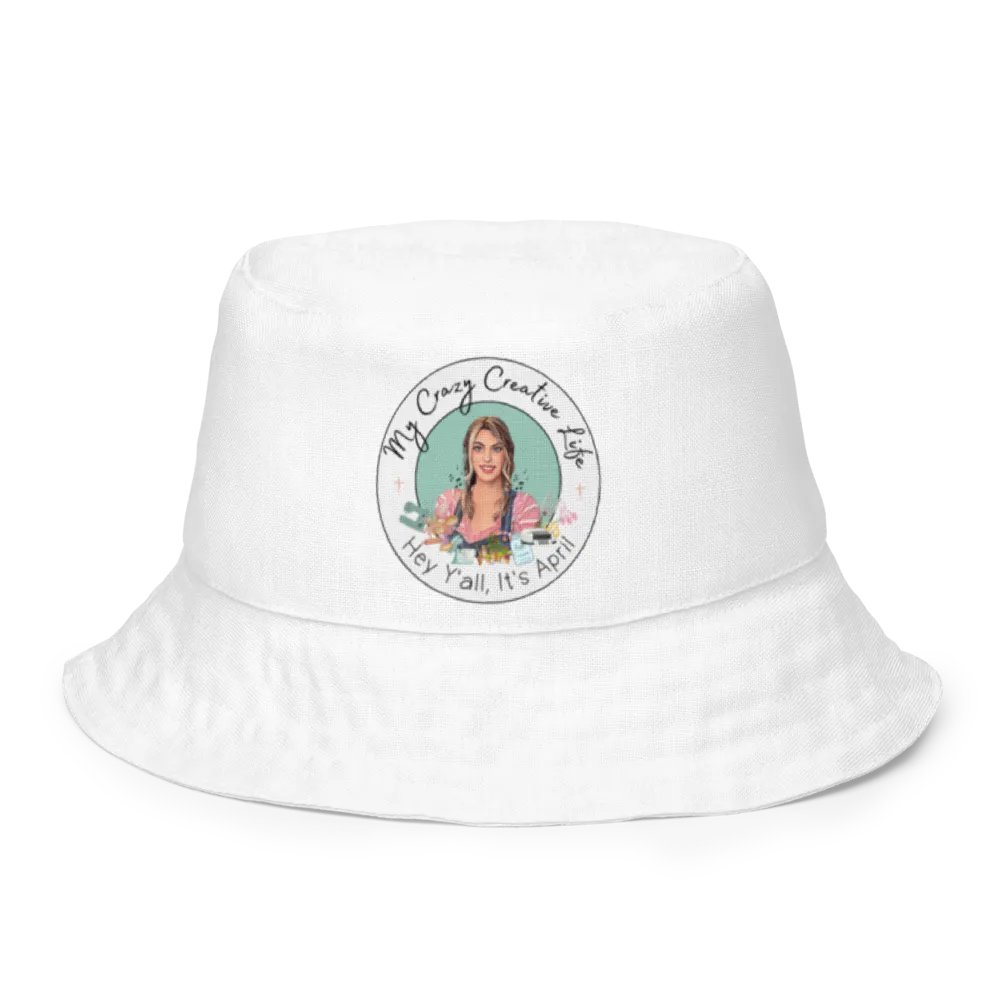 Logo- Bucket Hat- White product image (1)