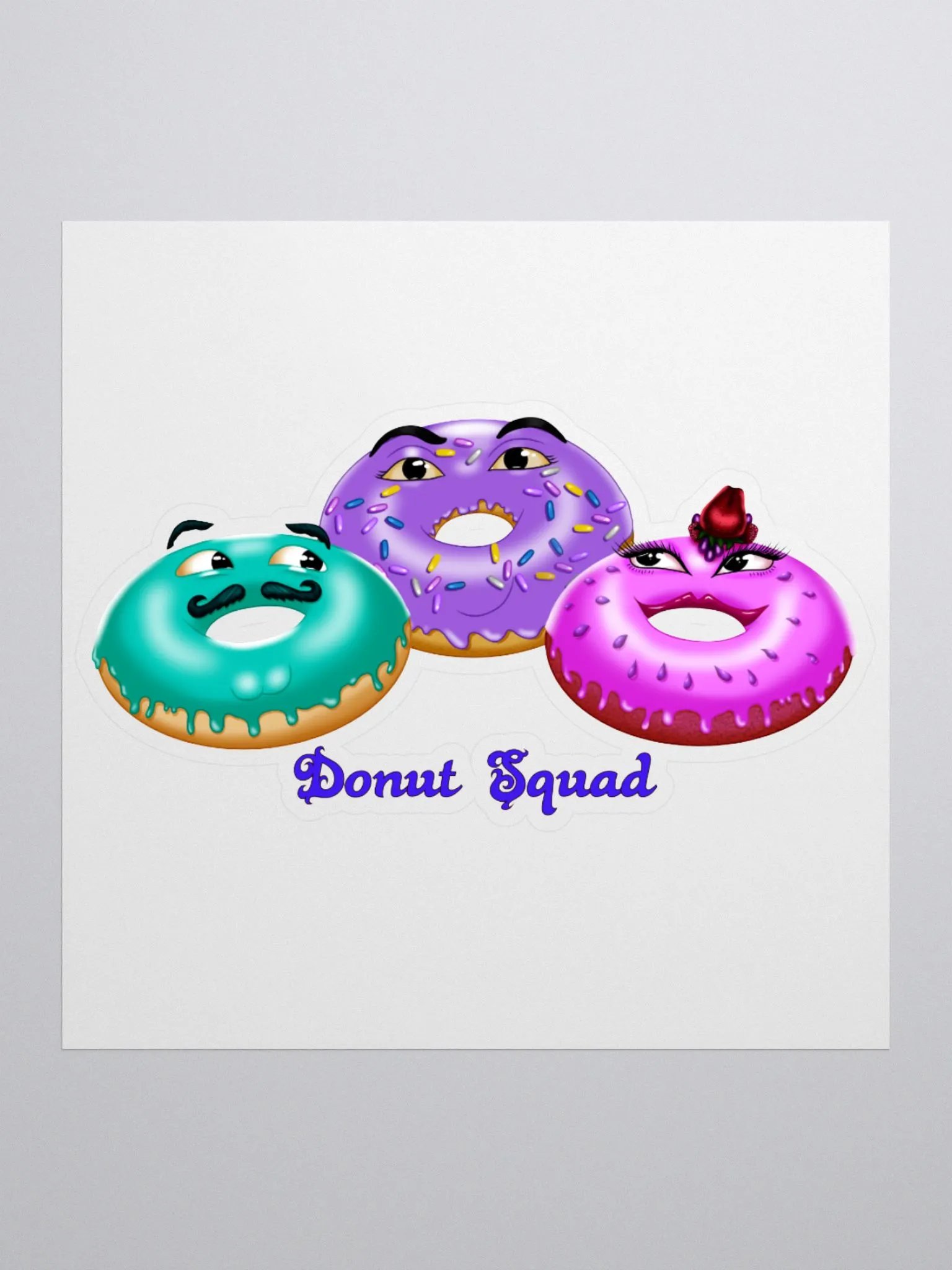 Donut Squad KissCut Sticker product image (2)