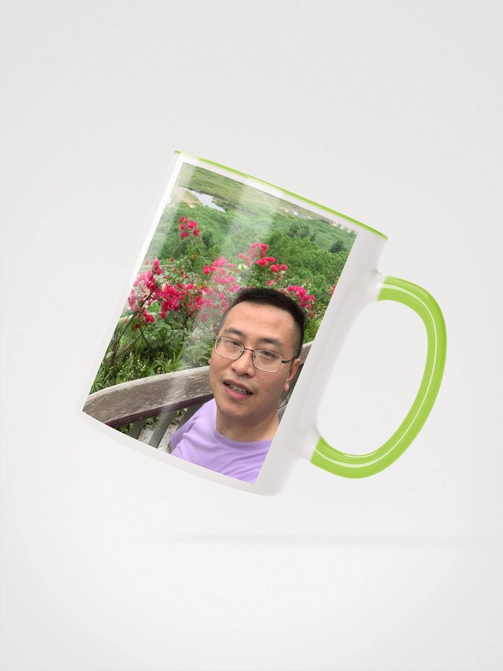 Ceramic Mug with Color Inside: at park product image (22)