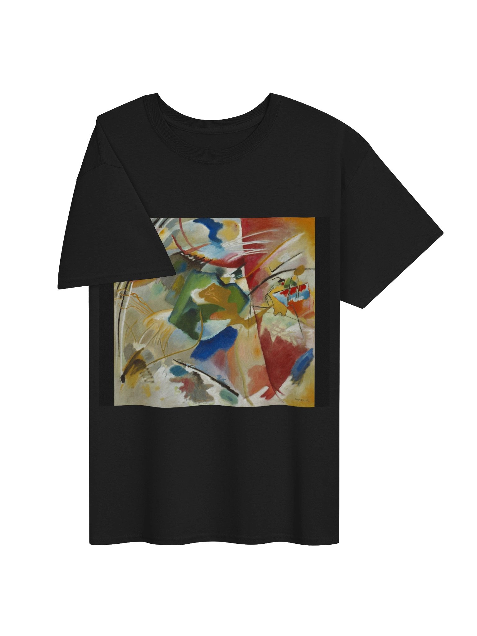 Abstract Color Burst Heavyweight Tee product image (3)