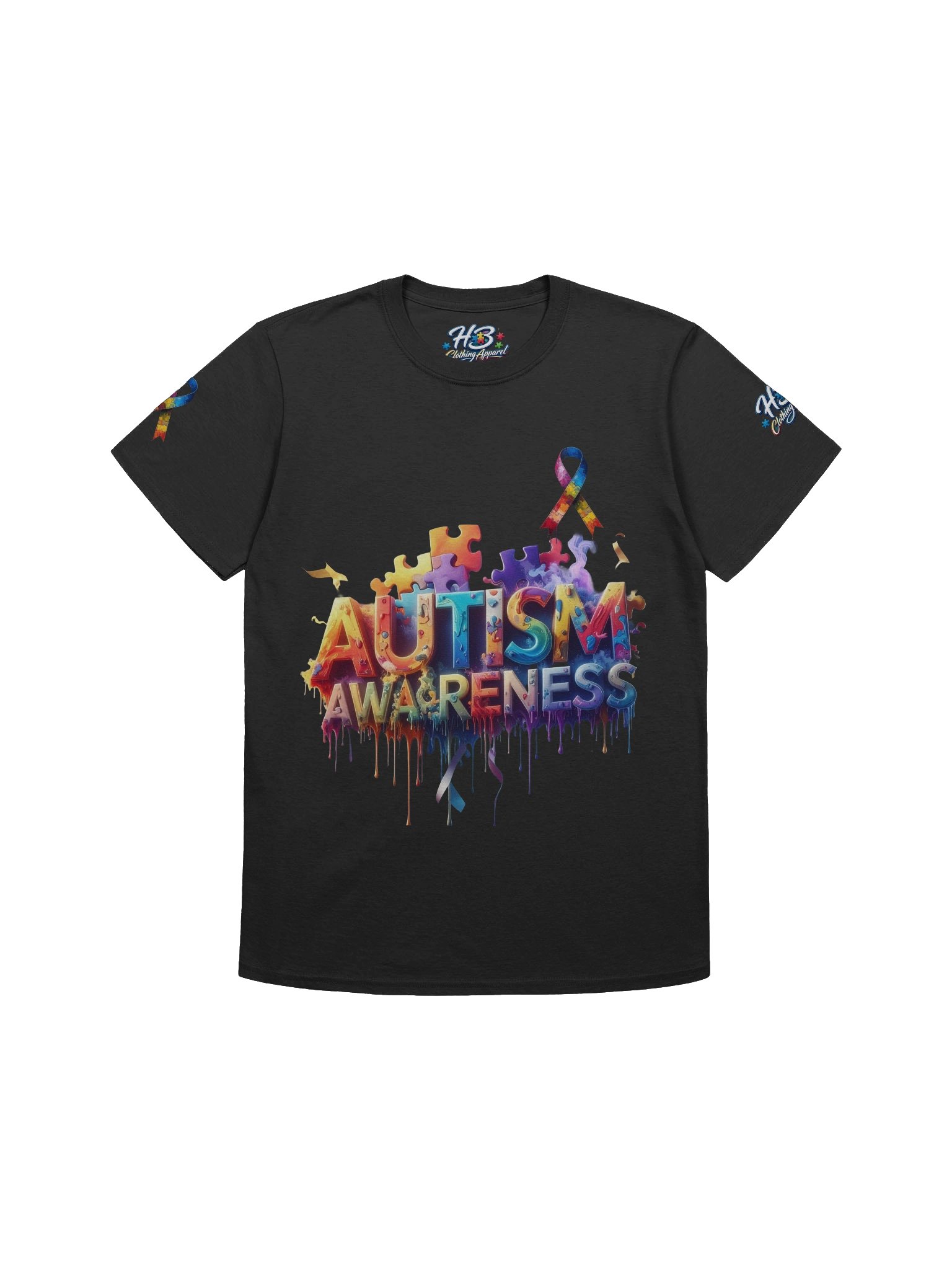 Autism smoke tee product image (2)