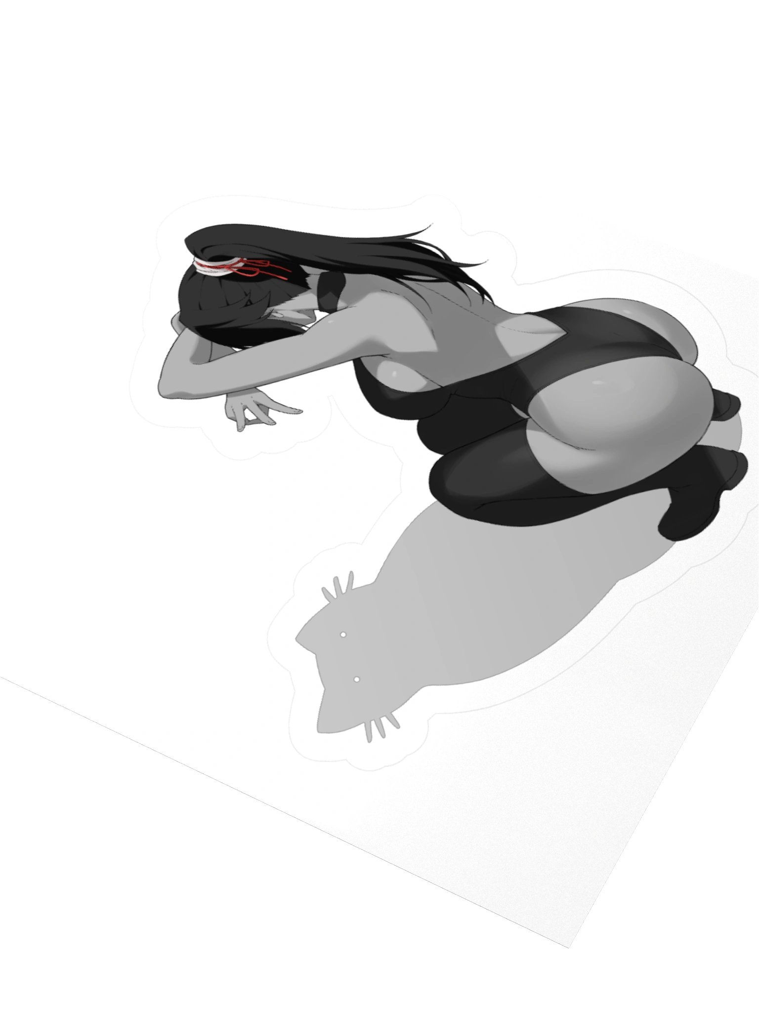 Yoruichi Cat Shadow (BLEACH) Kiss Cut Stickers product image (7)