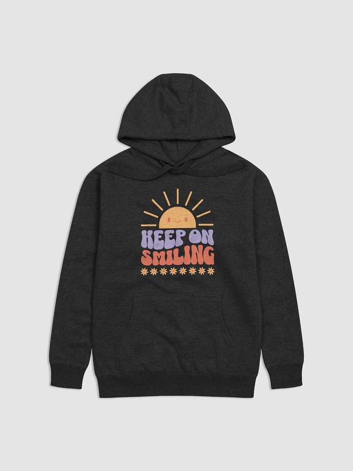 Keep On Smiling - Cotton Heritage Unisex Premium Hoodie product image (1)