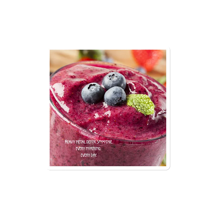 Heavy Metal Detox Smoothie-Every morning. Every day- Magnet product image (2)