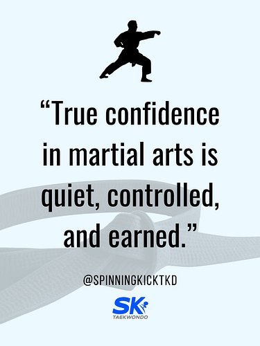 Positive mind, positive actions >>>
#Taekwondo #Confidence #SpinningKickTKD #NeverBackDown #MindOverMatter