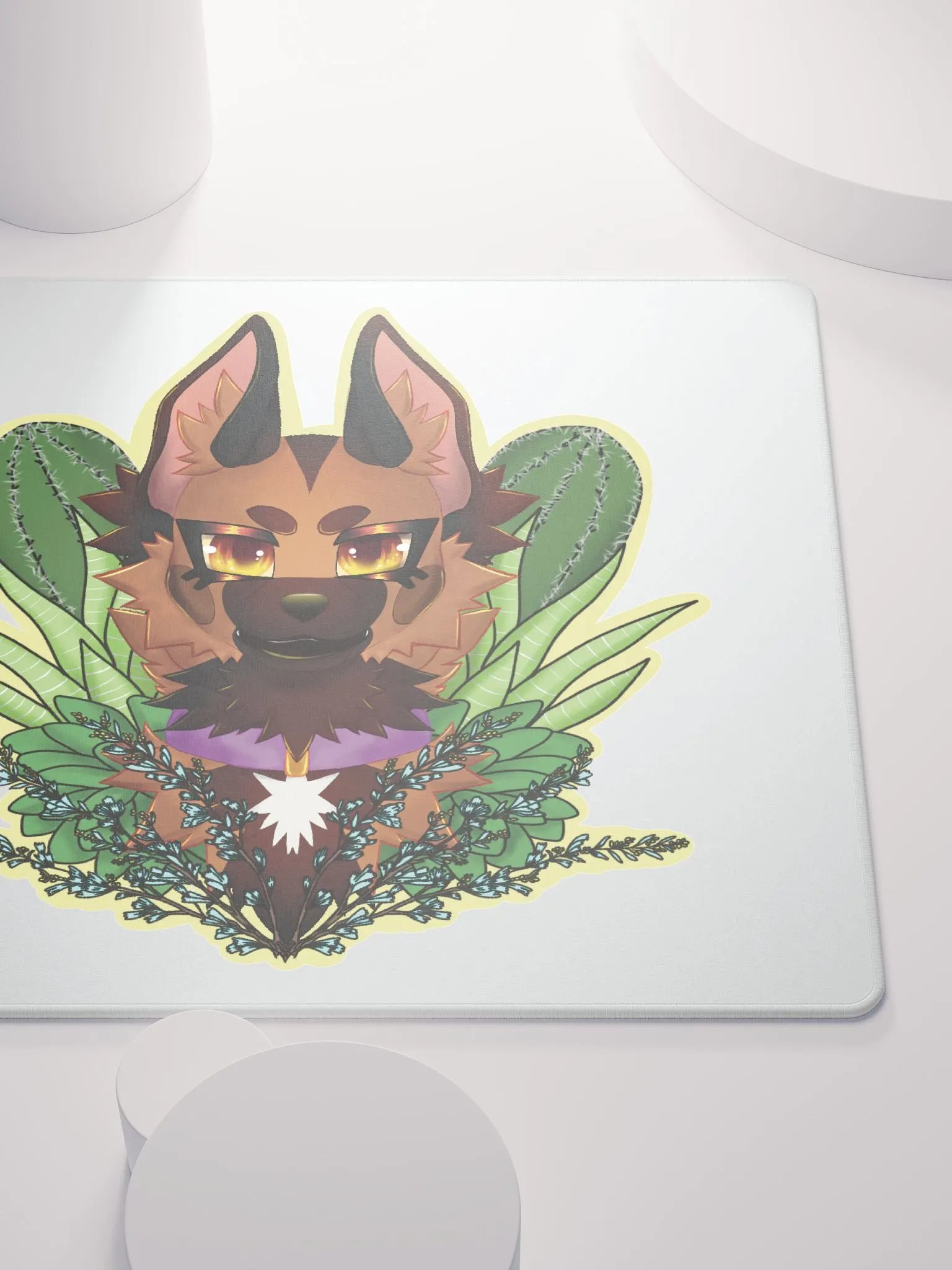 Succulent Malinois Mousepad product image (5)