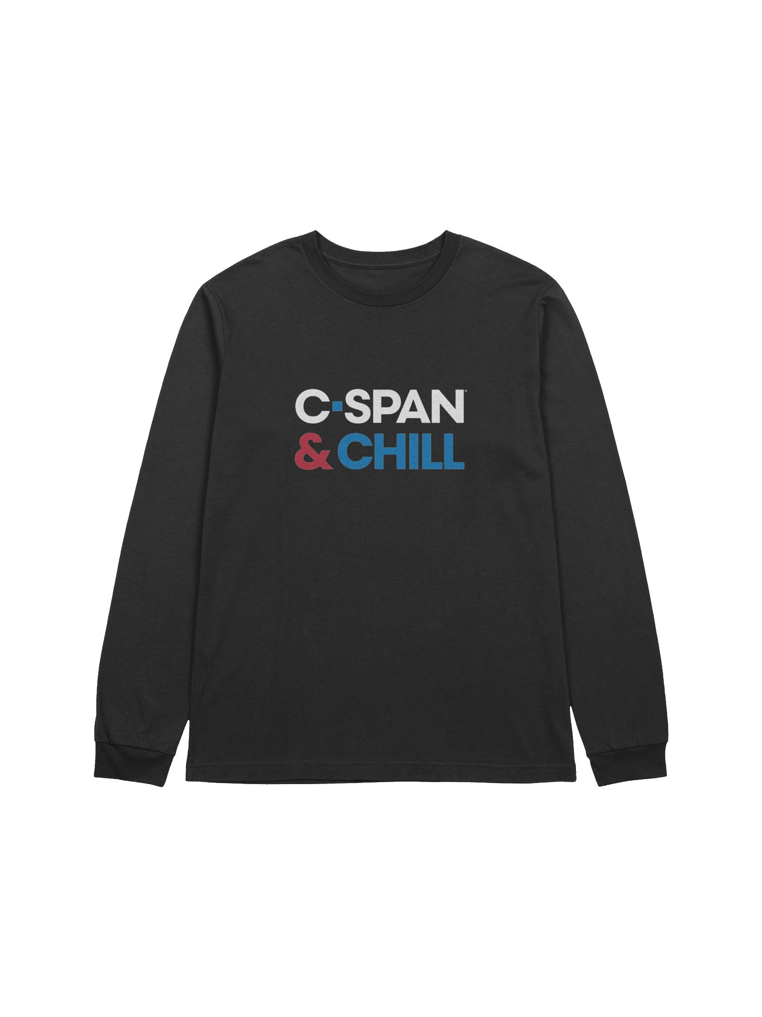 C-SPAN & CHILL Long Sleeve T-shirt product image (1)