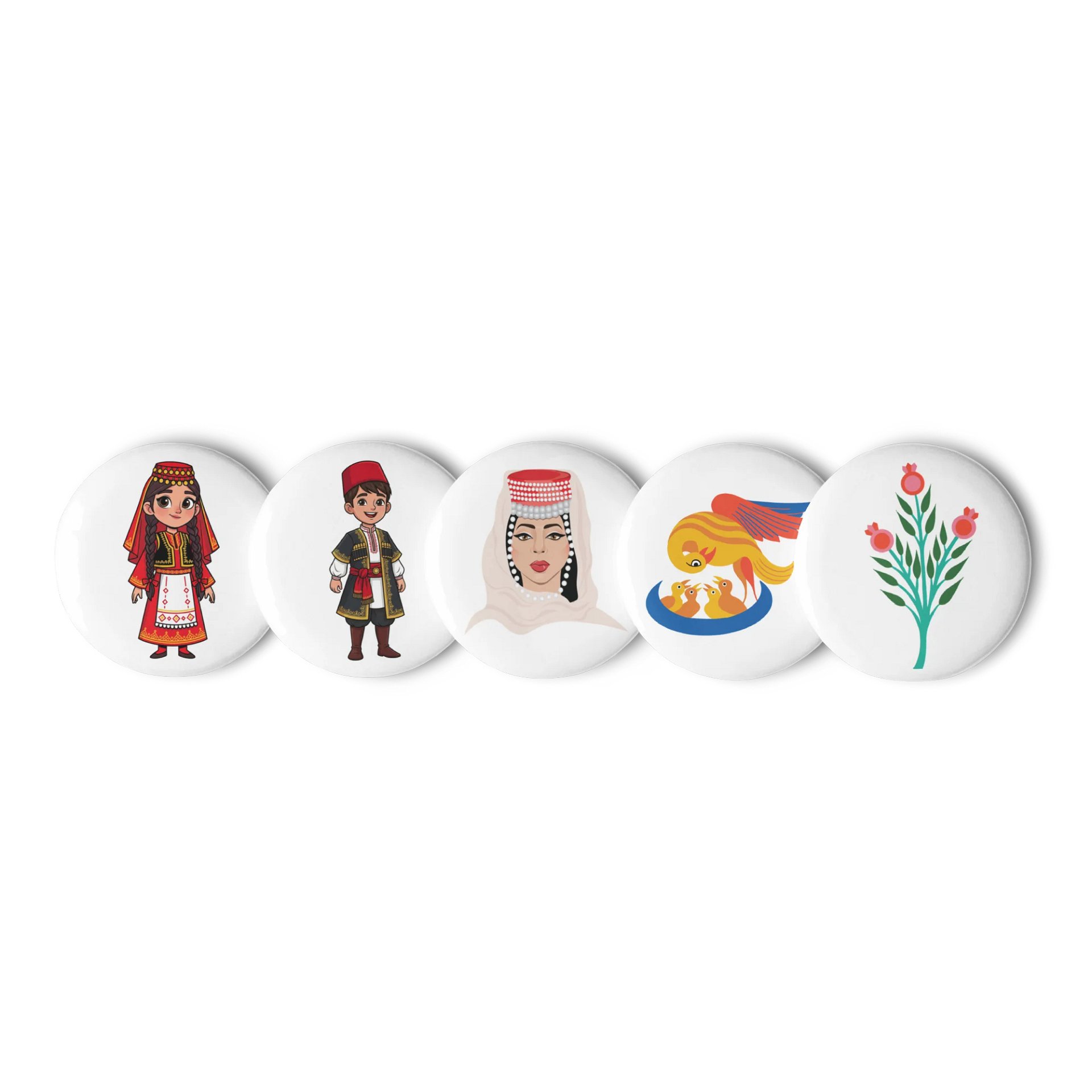 Armenian Heritage Pin Set product image (1)