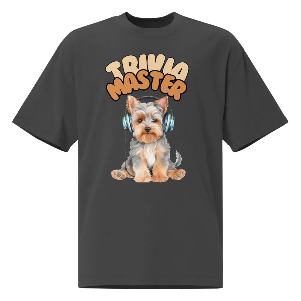 Yorkie Trivia Master Faded T-Shirt product image (1)