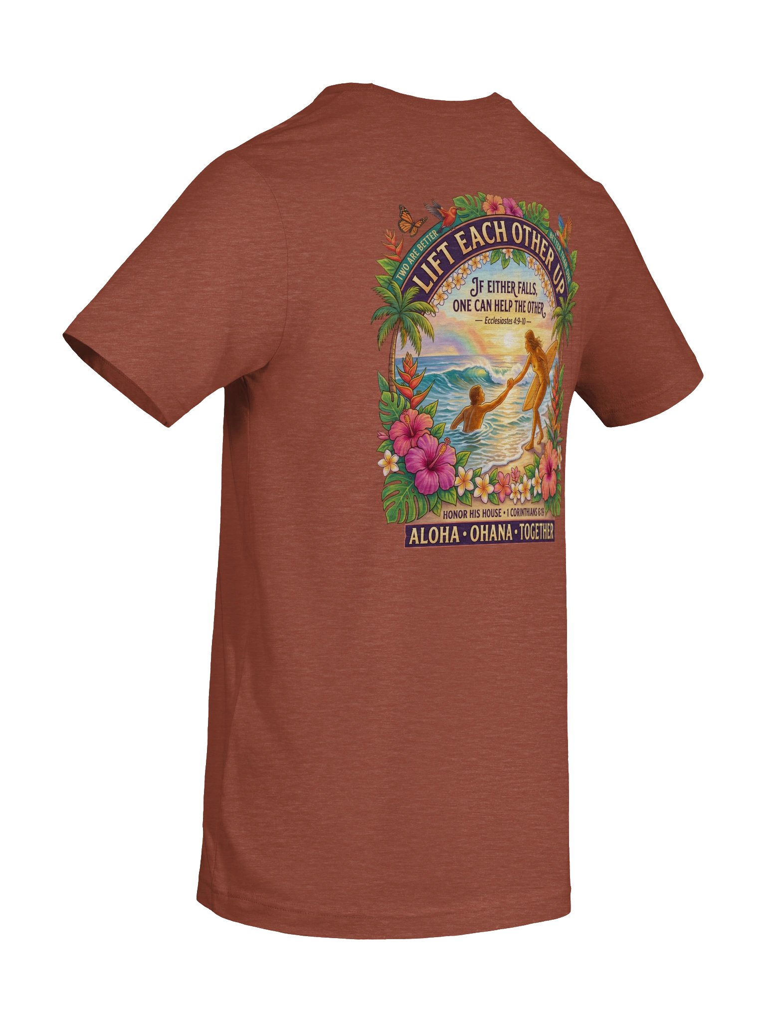 His House Unisex "Hawaiian Lift Up" T-Shirt product image (8)