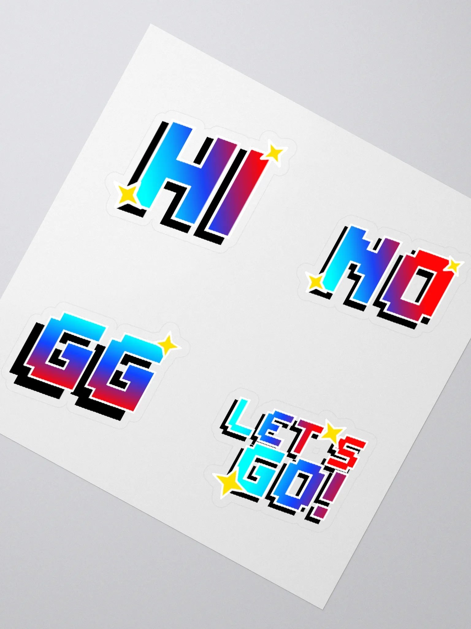 Emote Sticker Set 1 product image (2)