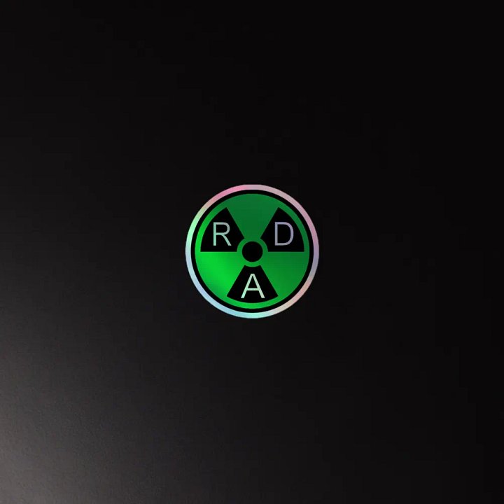 RAD Holographic Sticker product image (4)