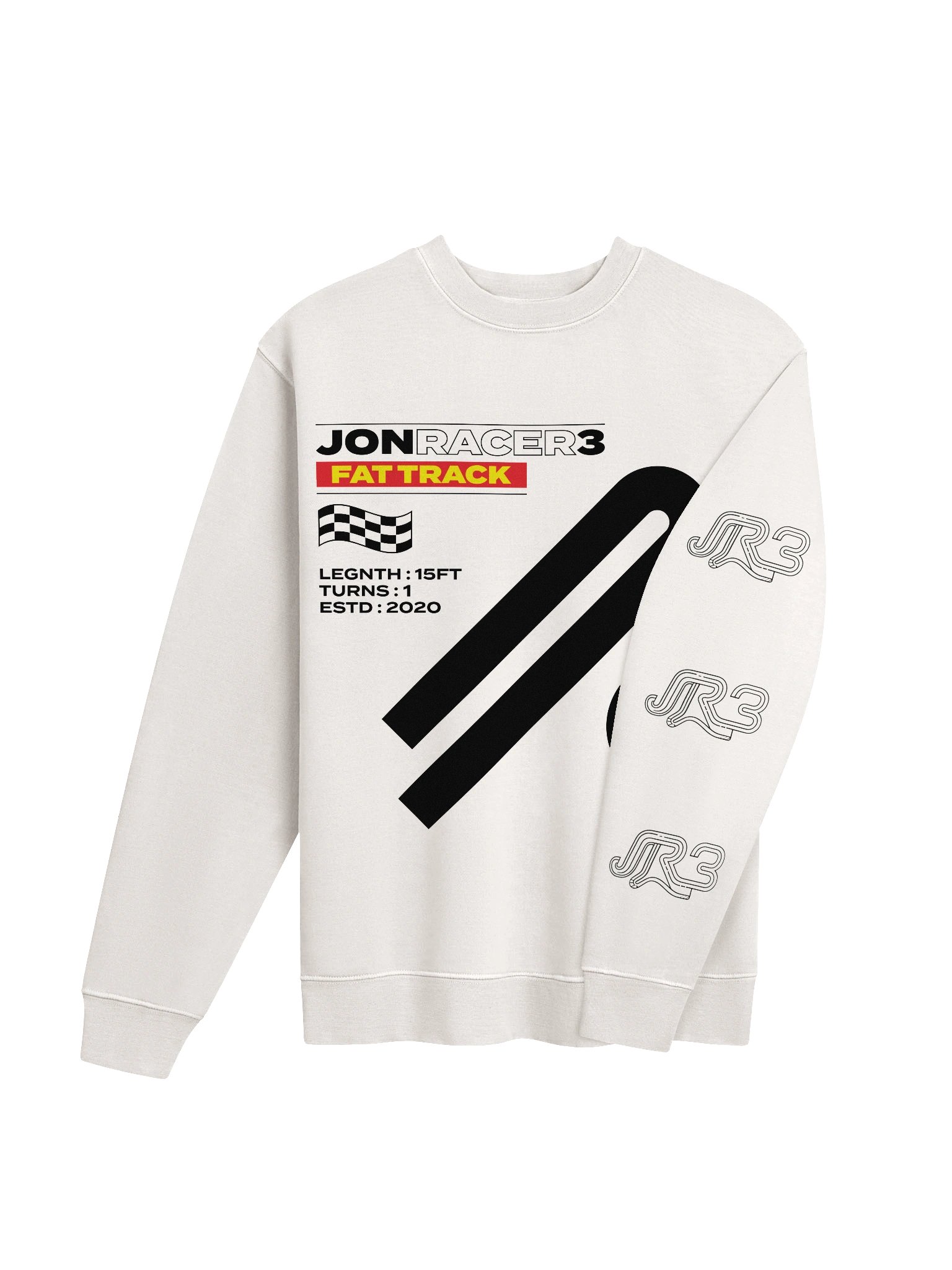 JR3 Legacy Fat Track Sweatshirt product image (1)