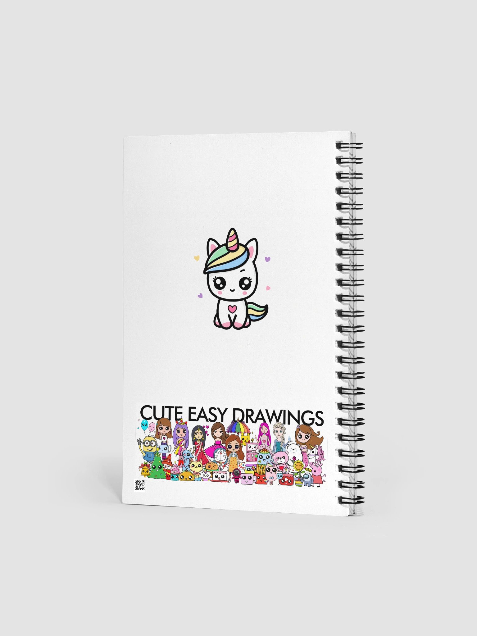 Space Unicorn Spiral Notebook product image (2)