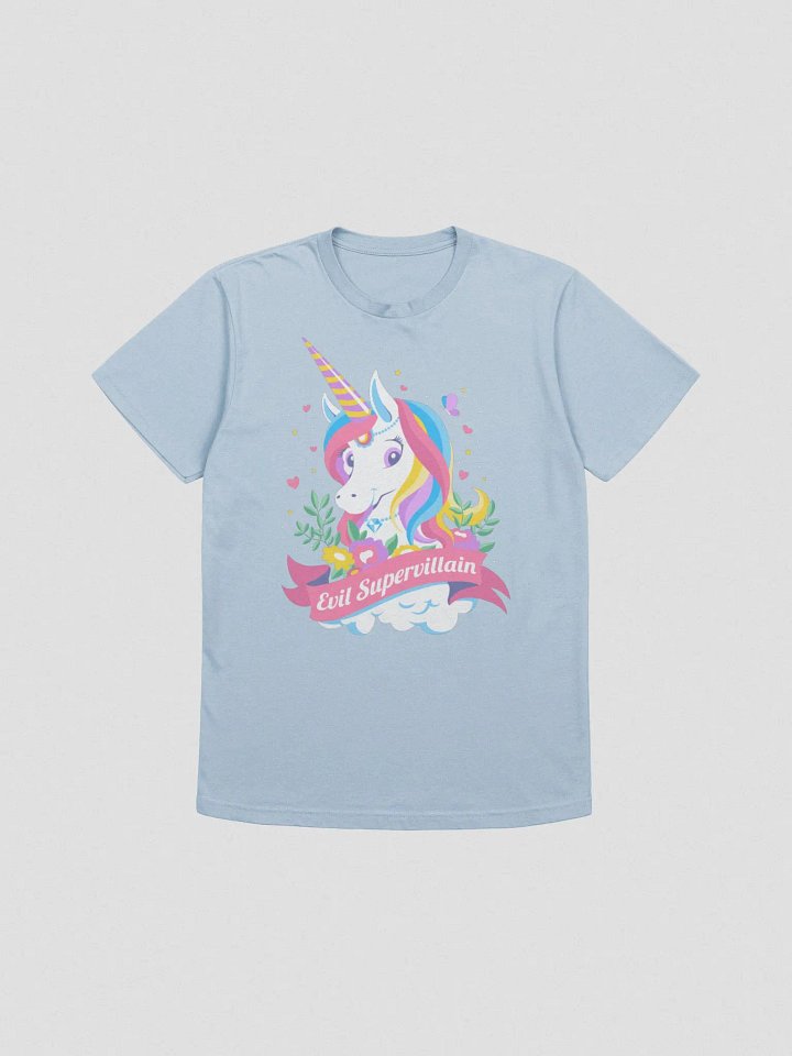 Evil Supervillain Light Blue T-Shirt product image (1)