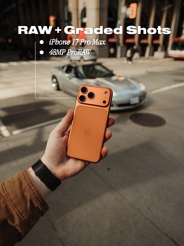 Shot on iPhone 17 Pro Max 🧡👉🏻

I’ve tried many smartphones over the last year. Switched back and forth more times than I can ...