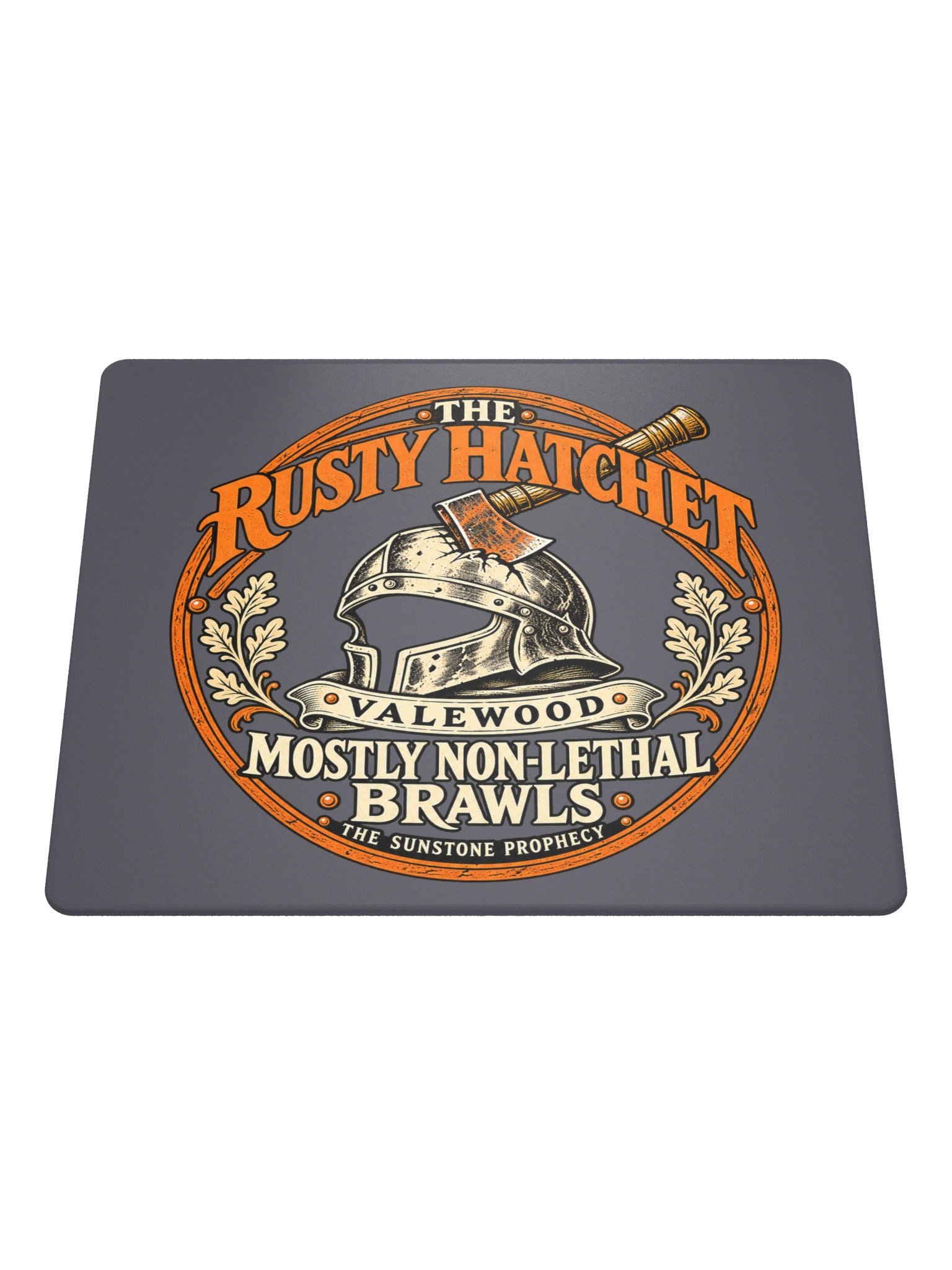 Rusty Hatchet Mouse Pad product image (1)