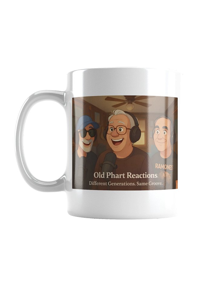 Old Phart Reactions Mug - Old Ears. New Music. product image (1)
