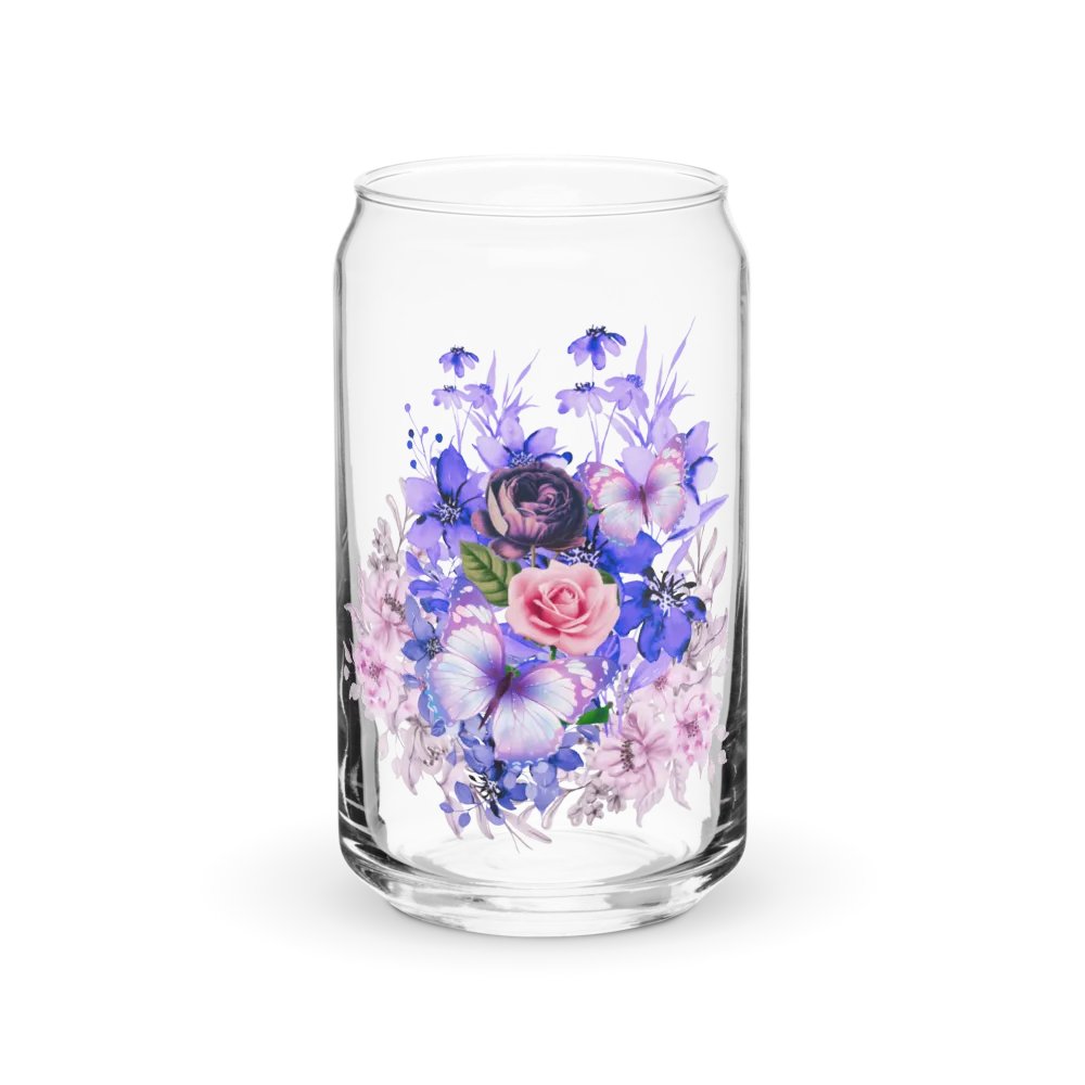 Butterfly Roses Glass Tumbler product image (2)