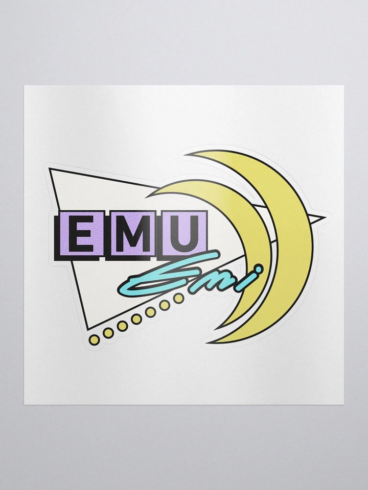 EmuEmi Logo Sticker product image (1)