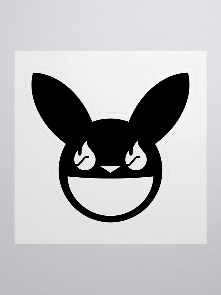SUPERHOT BUNNY STICKER product image (1)