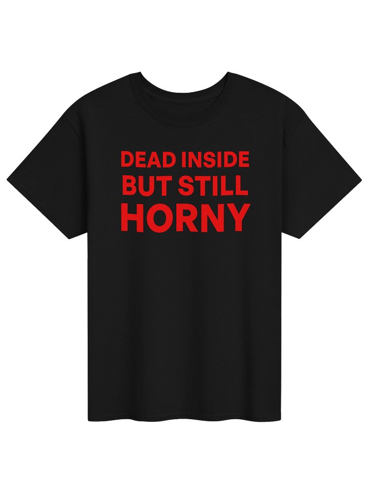 DEAD INSIDE BUT STILL HORNY T-Shirt product image (7)