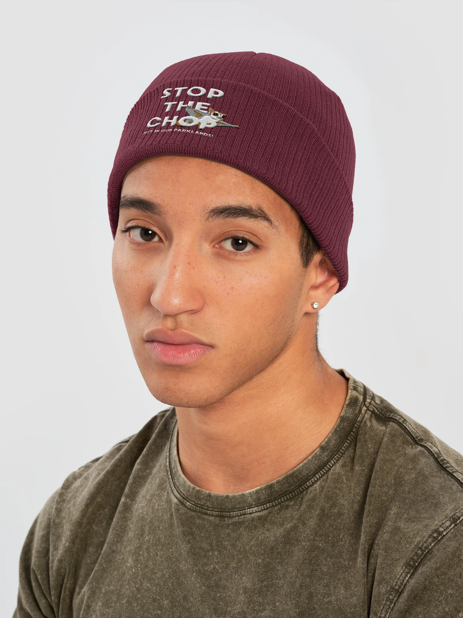 STOP THE CHOP | Sugar Glider | Organic Beanie product image (3)