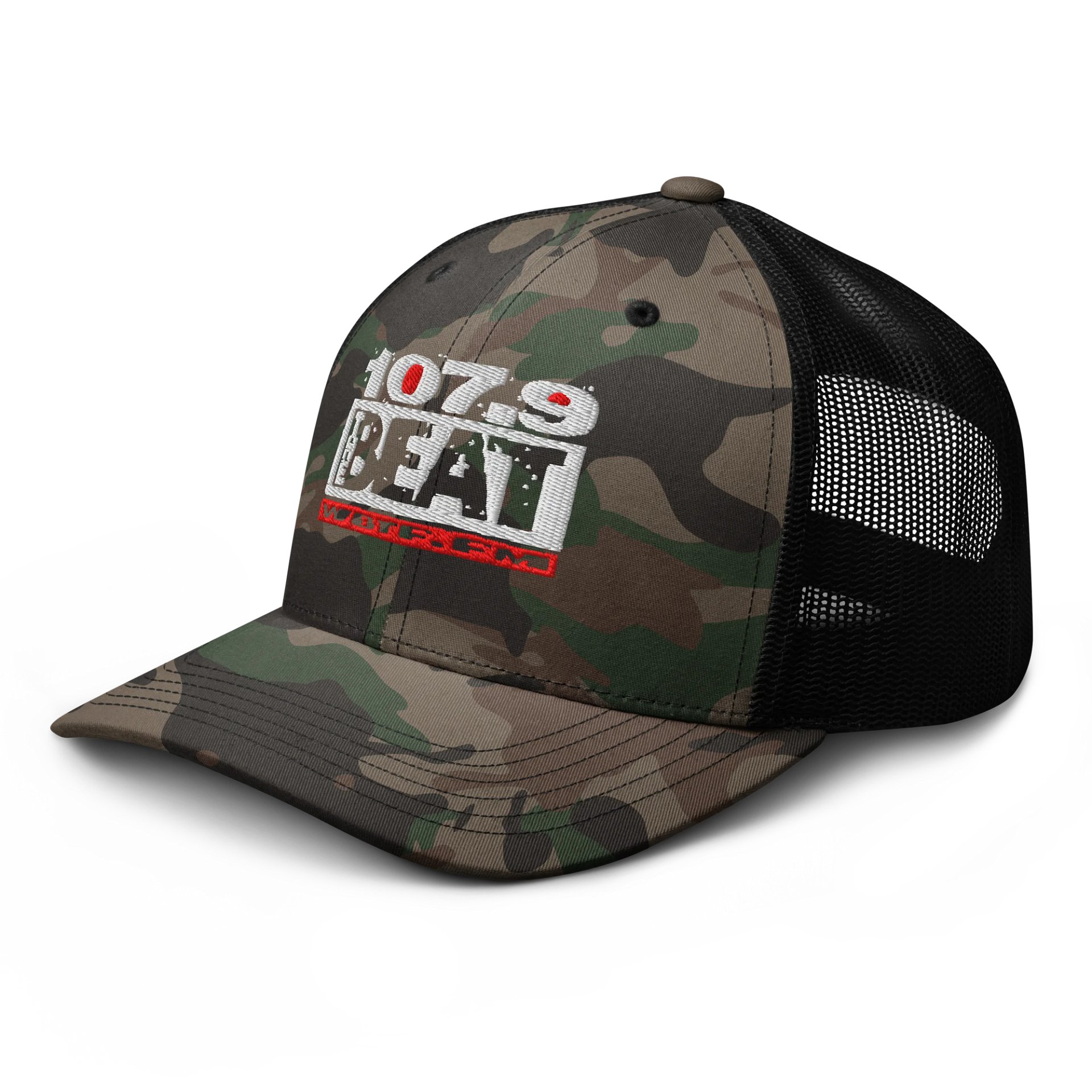 The Beat logo Embroidered Camo Trucker Hat product image (4)