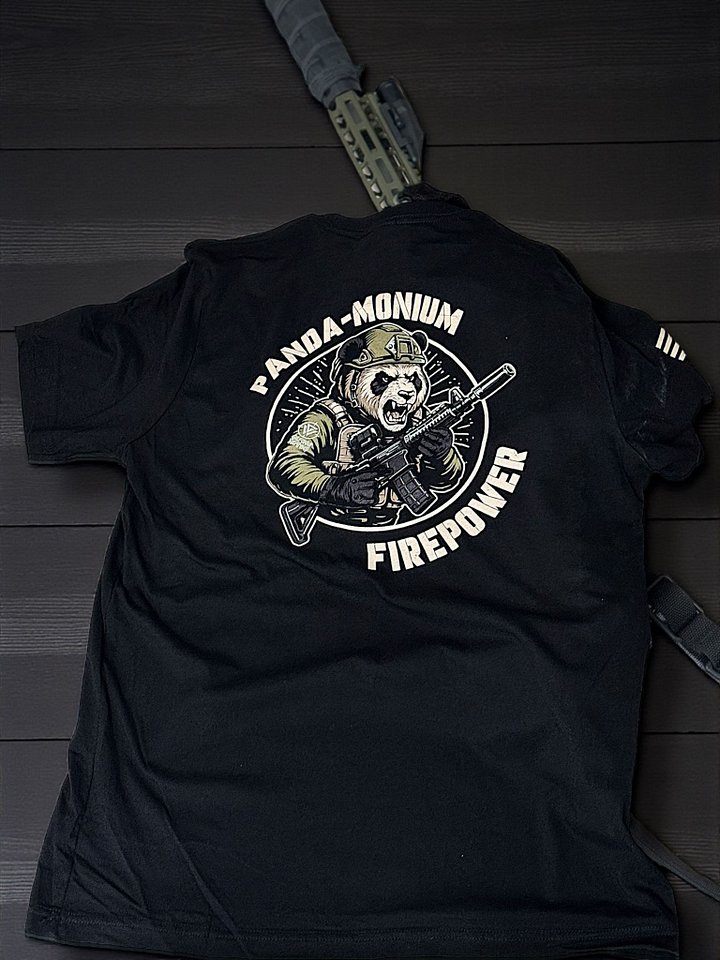 Gulf Group Weapons x Nine Line Apparel “Panda-Monium” T-Shirt (Sizes M, L, XL, XXL) product image (2)