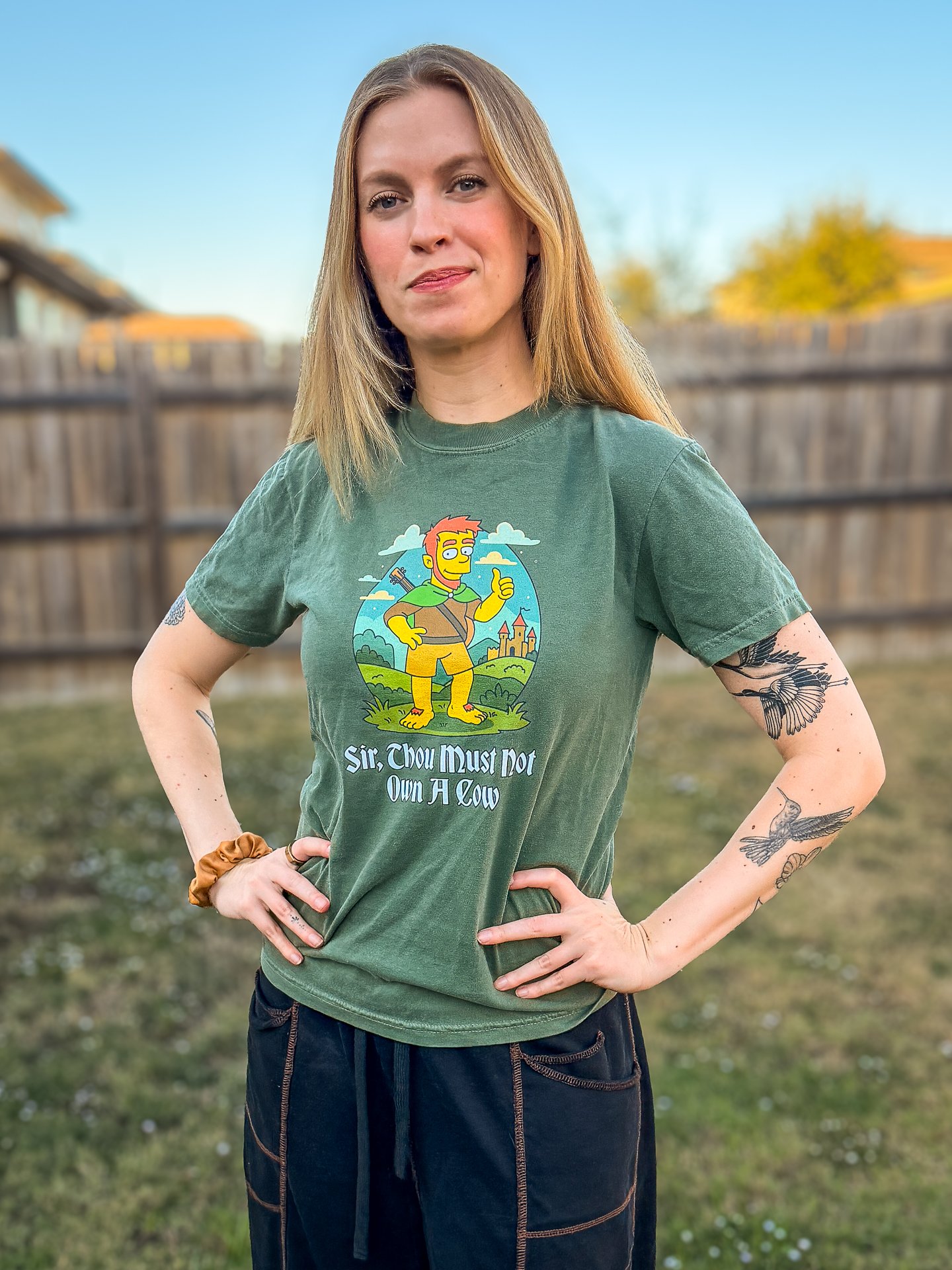 Bart's Thou Cow Tee product image (3)